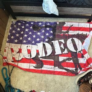 Rodeo flag USA